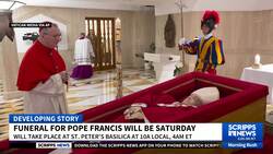 Pope Francis' funeral scheduled for Saturday morning in St. Peter's Square News Clip