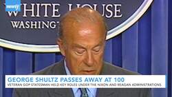Reagan-era Sec. of State George Shultz Passes Away News Clip