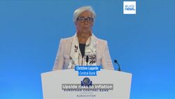 European Central Bank raises interest rates to highest level since 2000 News Clip