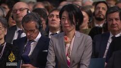 Nobel peace prize ceremony: Nihon Hidankyo campaigns against nuclear weapons News Clip