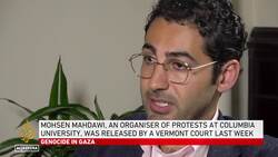 Mohsen Mahdawi to Al Jazeera: Detention won’t stop me, I draw strength from Palestine’s struggle News Clip