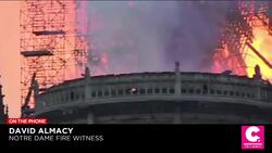 Tragedy in Paris: Notre Dame Cathedral Engulfed in Flames News Clip