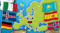 Countries of Europe | Continents of the World Instructional Video