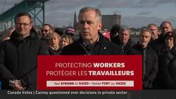 Carney grilled over previous role overseeing funds worth $25B in tax haven News Clip