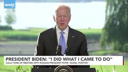President Biden: 'I Did What I Came To D' News Clip