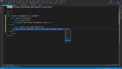 .NET Core Microservices - Display All Products Instructional Video