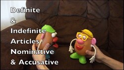 #4 Definite & Indefinite Articles w/ Nominative & Accusative (GwP1) - Deutsch lernen Instructional Video