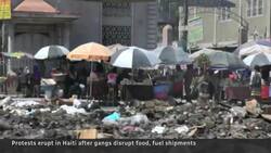 Haiti in the grips of humanitarian crisis as gangs block main fuel terminal News Clip