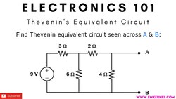 Electronics 101: Thevenin's Equivalent Circuit Made Easy! Instructional Video