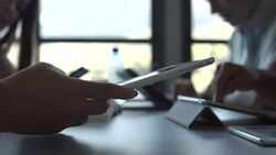 Students Students using tablets in classroom tablets in classroom Stock Footage