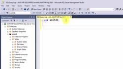 SQL Server Course for Beginners with 100+ examples - ALTER TABLE Statement Instructional Video