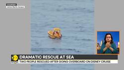 Disney cruise mishap: Father and child rescued after going overboard News Clip
