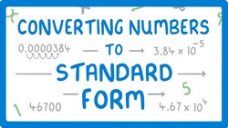 How to Convert Number into Standard Form (Part 2/4) #24 Instructional Video