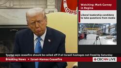 Trump talks Gaza 'takeover' plan News Clip