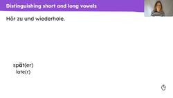 Narrate other people's actions: present tense weak and strong verbs Instructional Video