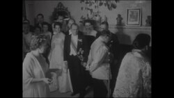 US Ambassador Fletcher Warren presents the Legion of Merit to Pres. Perez Jimenez of Venezuela News Clip