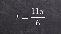 Find the point on the unit circle given an angle Instructional Video