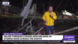 Tornado Rips Through New Orleans And Its Suburbs, Killing 1 News Clip
