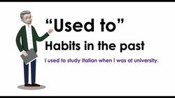 ESL - Used to (Difference between Past Simple) Instructional Video