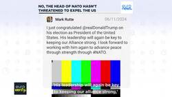 No, NATO's chief has not threatened to expel US News Clip