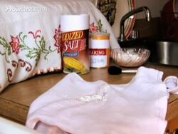 How To Get Out Grease Stains From Fabric Instructional Video