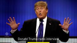 Donald Trump speaking style News Clip