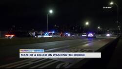 NYPD: Pedestrian fatally struck on Washington Bridge News Clip