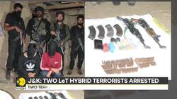 J&K: two LeT terrorists arrested in Shopian, joint operation by Indian army, police & CRPF News Clip