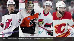 NHL commissioner says suspending players charged with sex assault not 'necessary' News Clip