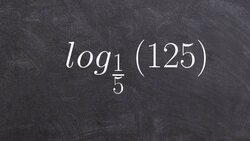 Tutorial - Evaluating Logarithms Without a Calculator Instructional Video