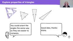 Identify different types of triangle Instructional Video