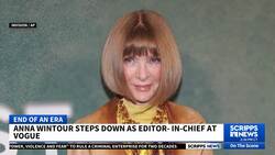 Anna Wintour stepping aside as editor-in-chief of Vogue News Clip