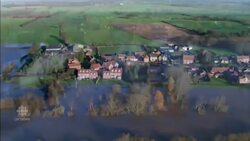 U.K. floods beginning to recede in some areas News Clip