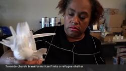 Toronto church transforms itself into refugee shelter News Clip