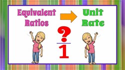 Using Equivalent Ratios to Find Unit Rate | 6.RP.A.2 Instructional Video