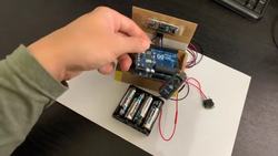 Mini Self-Opening Box w/Arduino Nano, Switch & 4 x AA Battery Instructional Video