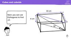Applying trigonometric ratios in 3D Instructional Video