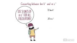 Physics Kinematics: Motion in a Straight Line - Speed and Velocity Instructional Video