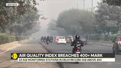 Delhi: Air Quality Index Breaches 400+ Mark News Clip