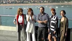 'Quien Te Cantara' Photocall - 66th San Sebastian Film Festival Stock Footage