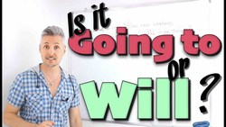 Is it GOING TO or WILL? FUTURE tenses (plans and intentions, predictions, possibilities, etc.) Instructional Video