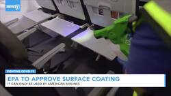 American Airlines To Get EPA Approval On Coronavirus-Fighting Coating News Clip