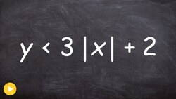 How to graph an absolute value inequality with a vertical stretch & vertical compression Instructional Video