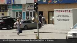 Kherson residents measure flood damage, clean up following Kakhovka dam breach News Clip