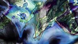 Moving random psychedelic wavy texture. Stock Footage