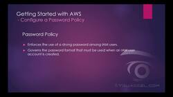 AWS, JavaScript, React - Deploy Web Apps on the Cloud - Configure a Custom Password Policy Instructional Video