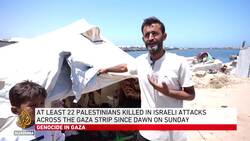 Gaza's seaport becomes makeshift hell for displaced fleeing Israeli bombs News Clip