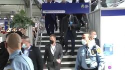 CLEAN : Former US president Barack Obama arrives at COP26 event News Clip