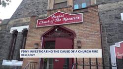 FDNY extinguishes fire at Bethel of the Nazarene Church in Bed-Stuy News Clip