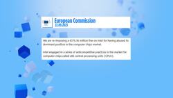 EU fines Intel €376.36 million for breaching antitrust rules in computer chip market News Clip